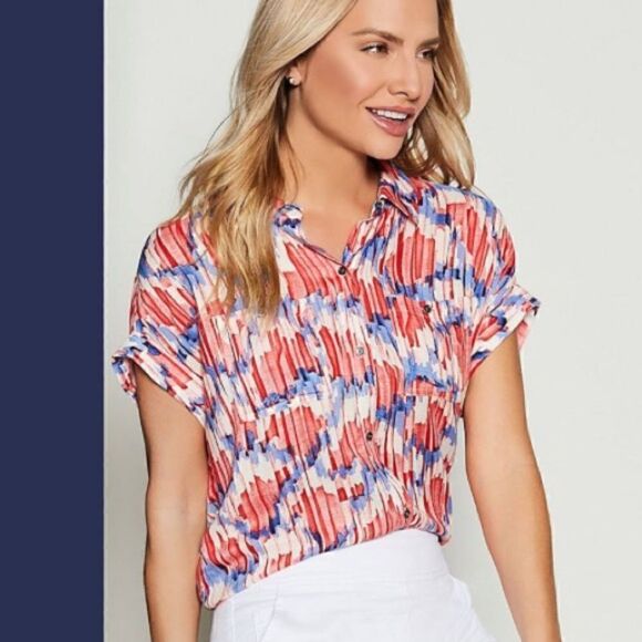 Westbound Button Down Top Size 3X - Picture 1 of 4